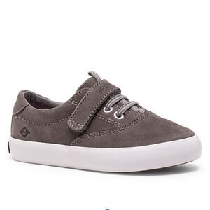 Sperry Topsider Little Kid's Grey Spinnaker Washable Junior Sneaker Size 8.5